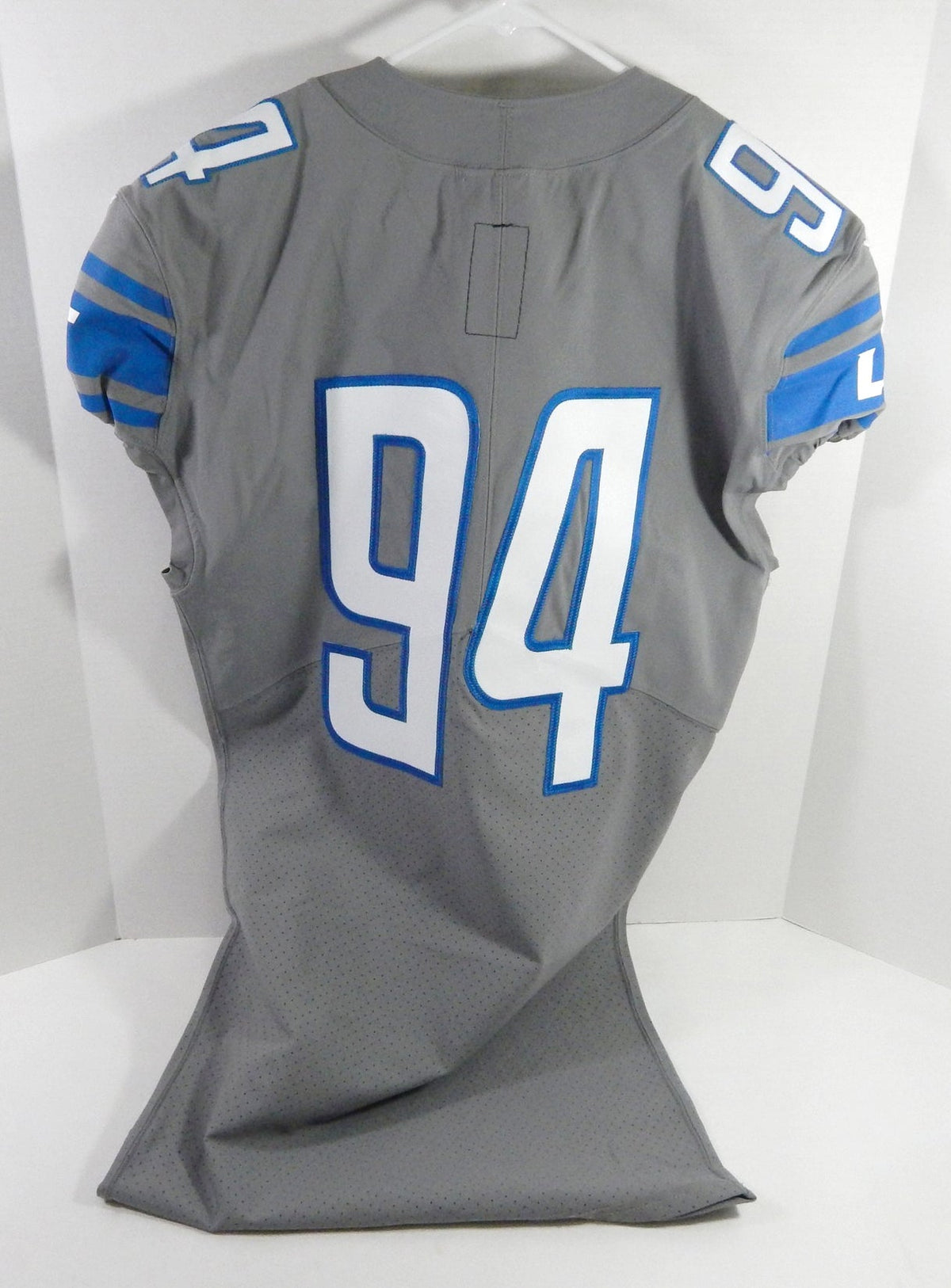 2021 Detroit Lions #94 Game Issued Grey Jersey Color Rush 42 DP64618 - DP64618