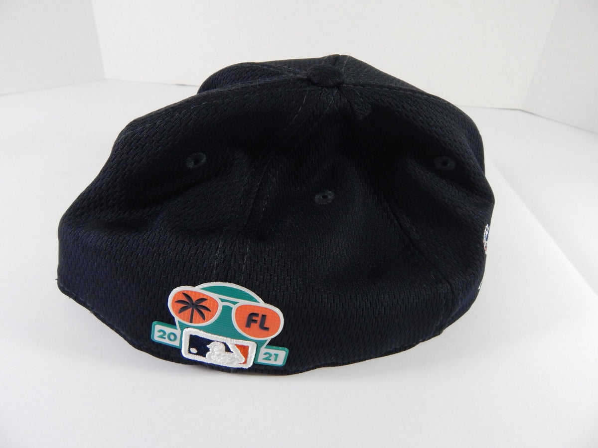 2021 Detroit Tigers Ian Krol #63 Game Used Navy Hat Spring Training 7.25 DP49955 - DP49955
