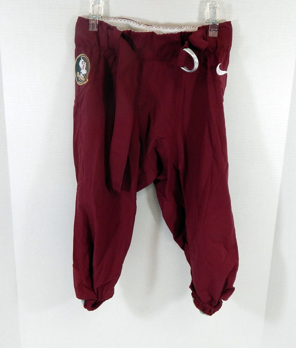 2021 Florida State FSU Seminoles Chase Oliver #105 Game Used Red Pants 30 470 - DP63470