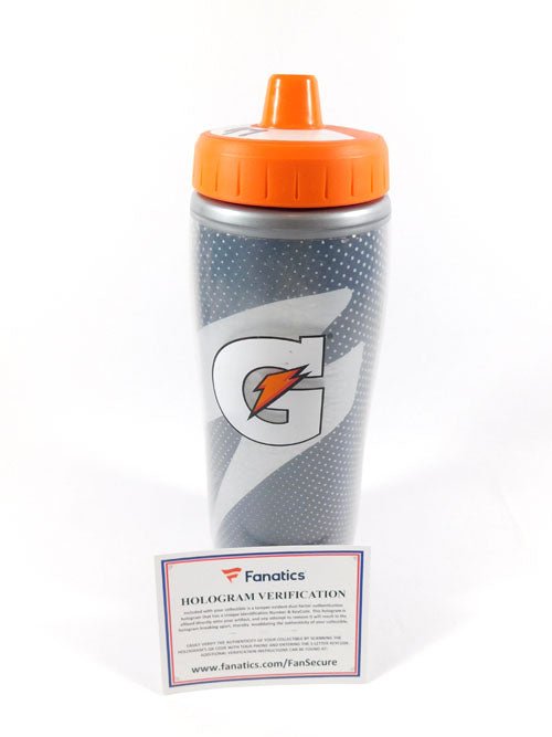 2022-23 Eugene Omoruyi Pistons #97 Team-Issued 32 oz.Gatorade Bottle COA - DM86830