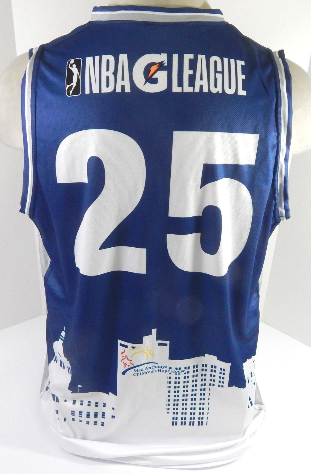 2022-23 Fort Wayne Mad Ants #25 Game Issued Navy Jersey 260 Night G-League XL 47 - DP55847