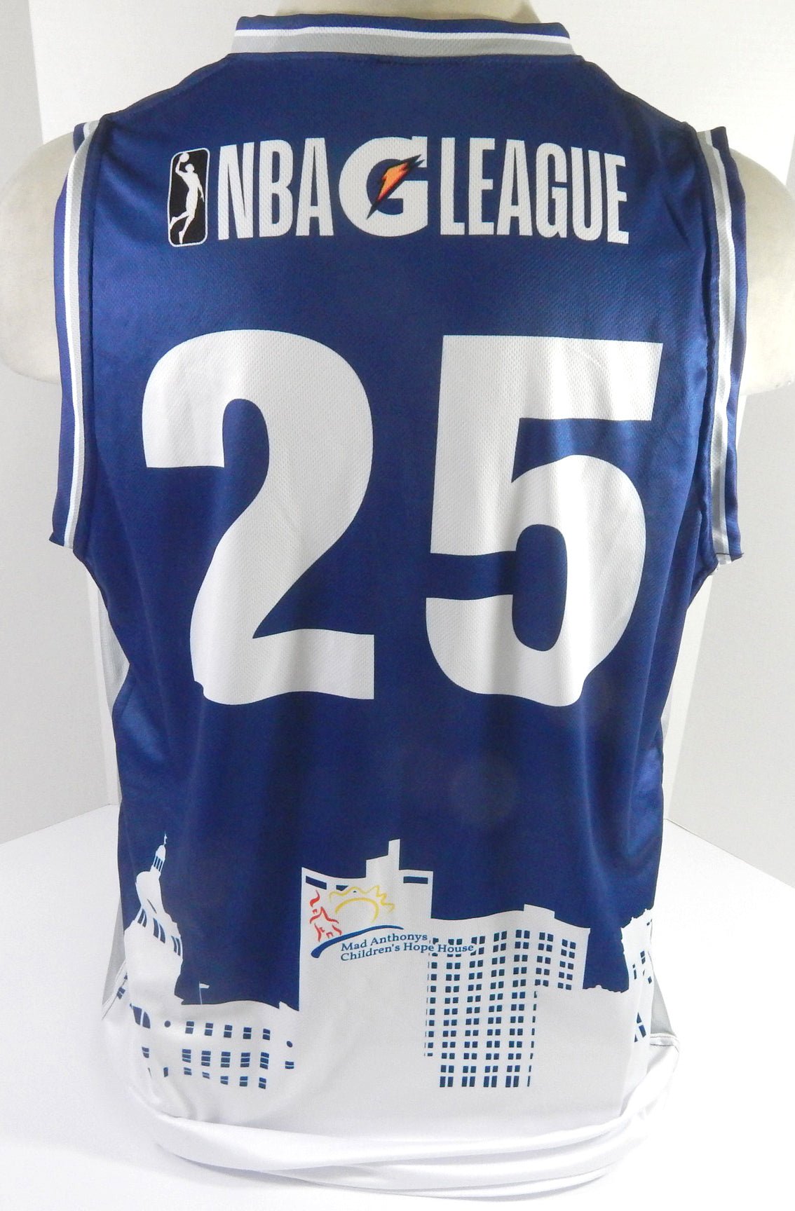 2022-23 Fort Wayne Mad Ants #25 Game Issued Navy Jersey 260 Night G-League XL 47 - DP55847