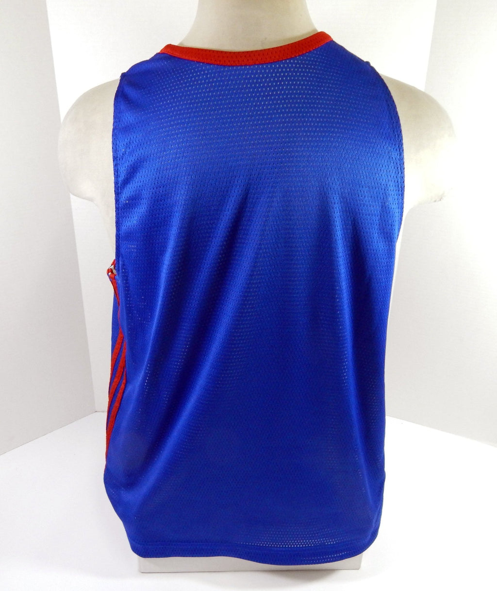 2022-23 Kansas Jayhawks KU Game Used Blue Basketball Practice Jersey DP55577 - DP55577