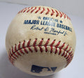 2022 Braves Marlins Game Used Baseball Ian Anderson Jacob Stallings Ball - DP49412