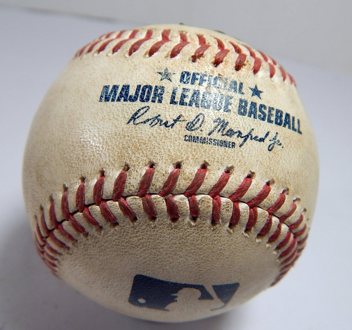 2022 Braves Marlins Game Used Baseball Ian Anderson Jacob Stallings Ball - DP49412