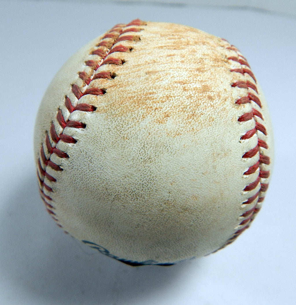 2022 Padres Miami Marlins Game Used Baseball Joe Musgrove Jacob Stallings Single - DP49355