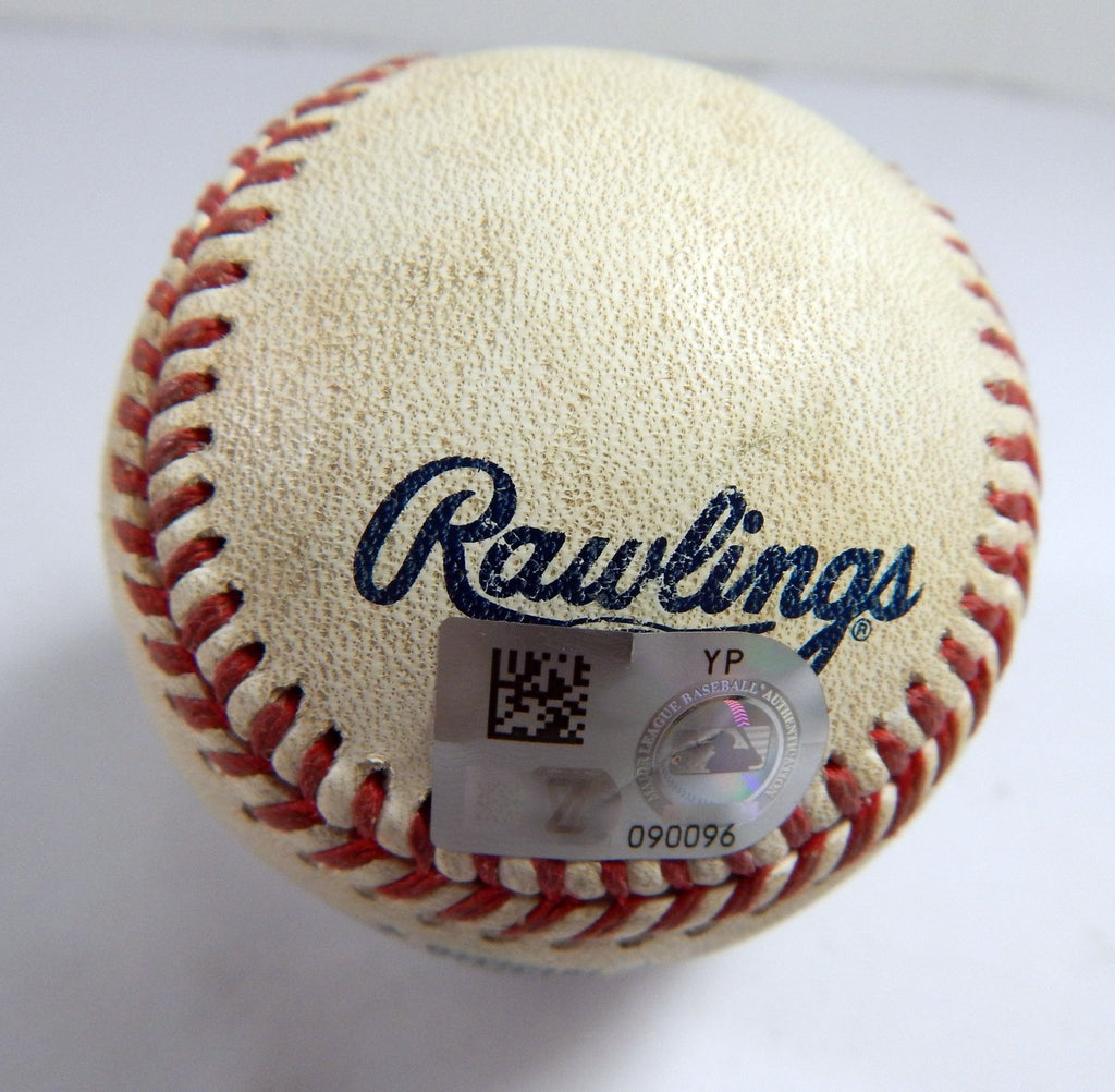 2022 Phillies Marlins Game Used Baseball Trevor Rogers Yairo Munoz Ball In Dirt - DP49229