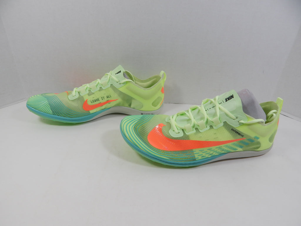 Utah State Aggies Nike Zoom Victory XC 5 Volt Yellow/Orange Track Spikes Size 11 Pic2