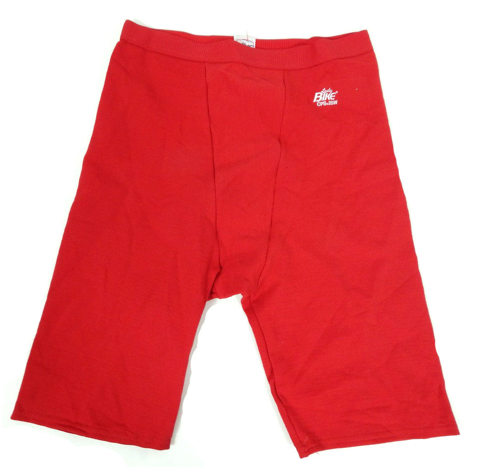Womens Compression Cycling Red Shorts Lady BIKE Size L 14-16