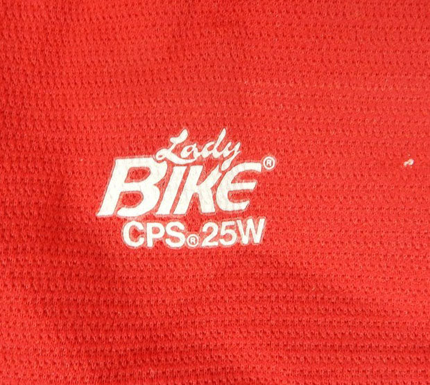 Womens Compression Cycling Red Shorts Lady BIKE Size L 14-16 Pic2