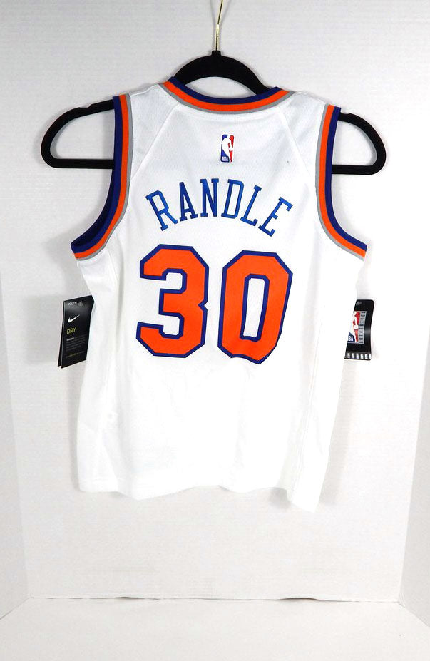 2021-22 Youth New York Knicks Julius Randle #30 Swingman White Jersey Nike S Pic2