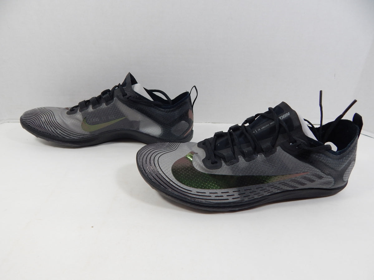 Utah State Aggies Nike Zoom Victory XC 5 Black/Silver Track Spikes Size 7.5 Pic2