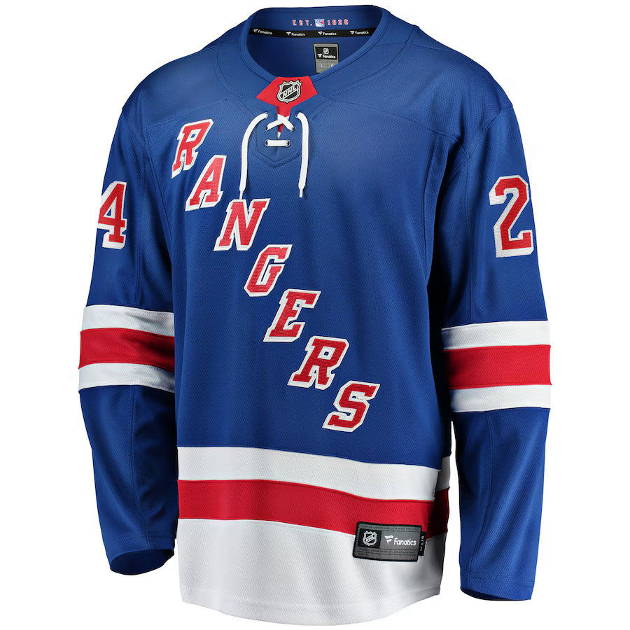 Kaapo Kakko #24 New York Rangers Fanatics NHL Hockey Jersey New Blue 2XL