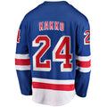 Kaapo Kakko #24 New York Rangers Fanatics NHL Hockey Jersey New Blue Small