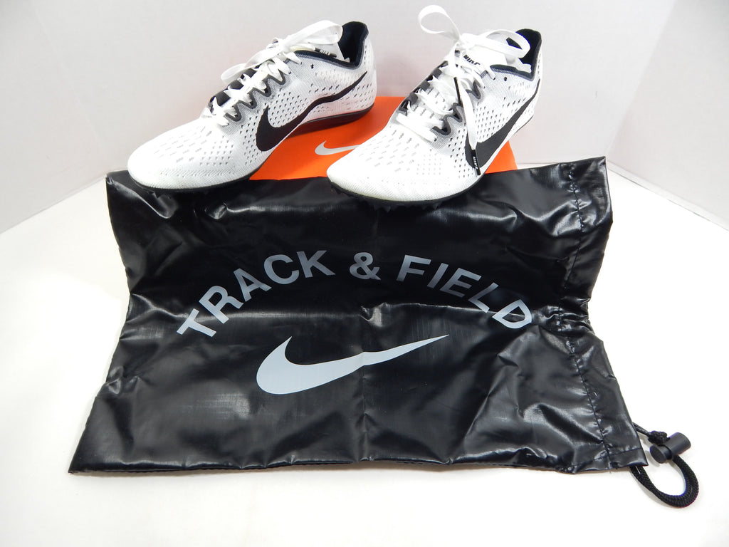 Utah State Aggies Nike Zoom Victory 3 White/Black Track Spikes Size 7.5
