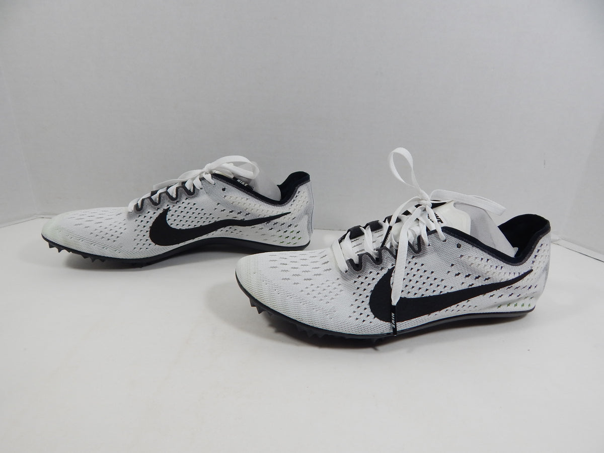 Utah State Aggies Nike Zoom Victory 3 White/Black Track Spikes Size 7.5 Pic2