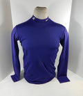 Mens TCU Horned Frogs Team Issued Pro Combat Frog on Neck Purple Shirt Nike 2XL
