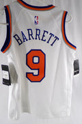 Youth 2019-20 New York Knicks RJ Barrett #9 Swingman White Basketball Jersey S 8