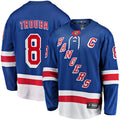 Jacob Trouba #8 New York Rangers Fanatics NHL Hockey Jersey New Royal Blue XL