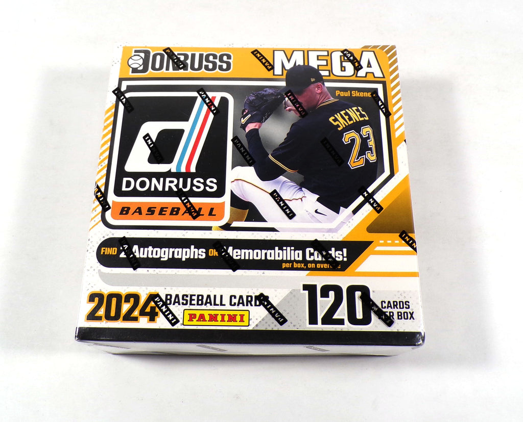 2024 Panini Donruss Baseball Mega Box Sealed (6 Packs) Liberty Blue Laser