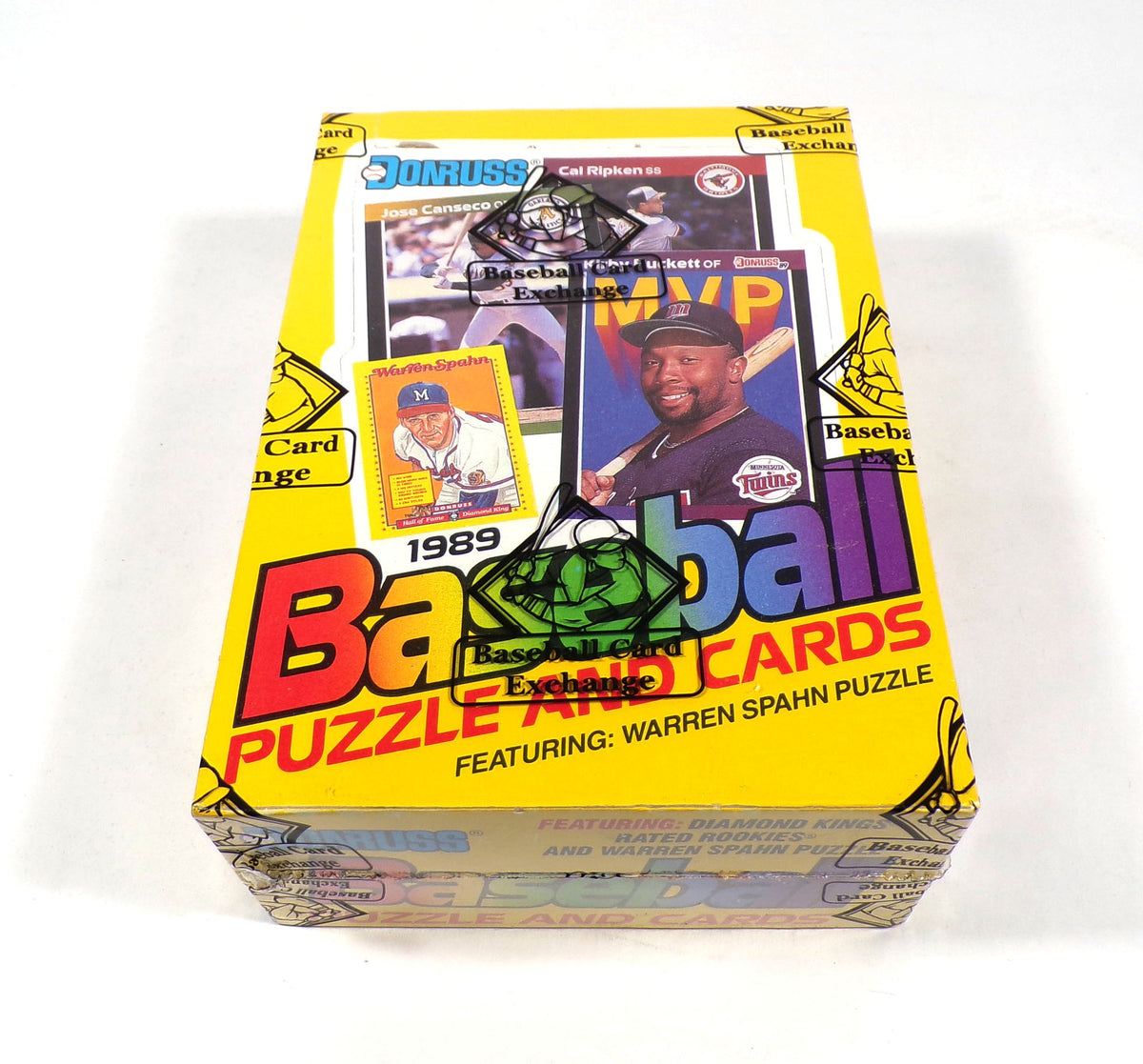 1989 Donruss Baseball Box (36 Packs) BBCE Wrapped FASC From A Sealed Case