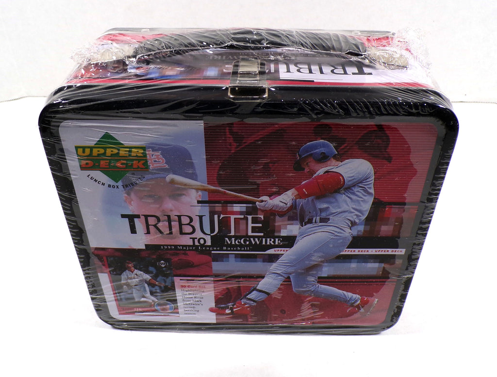 1999 Upper Deck Tribute To Mark McGwire Baseball Lunch Box Sealed (30 Card Set)
