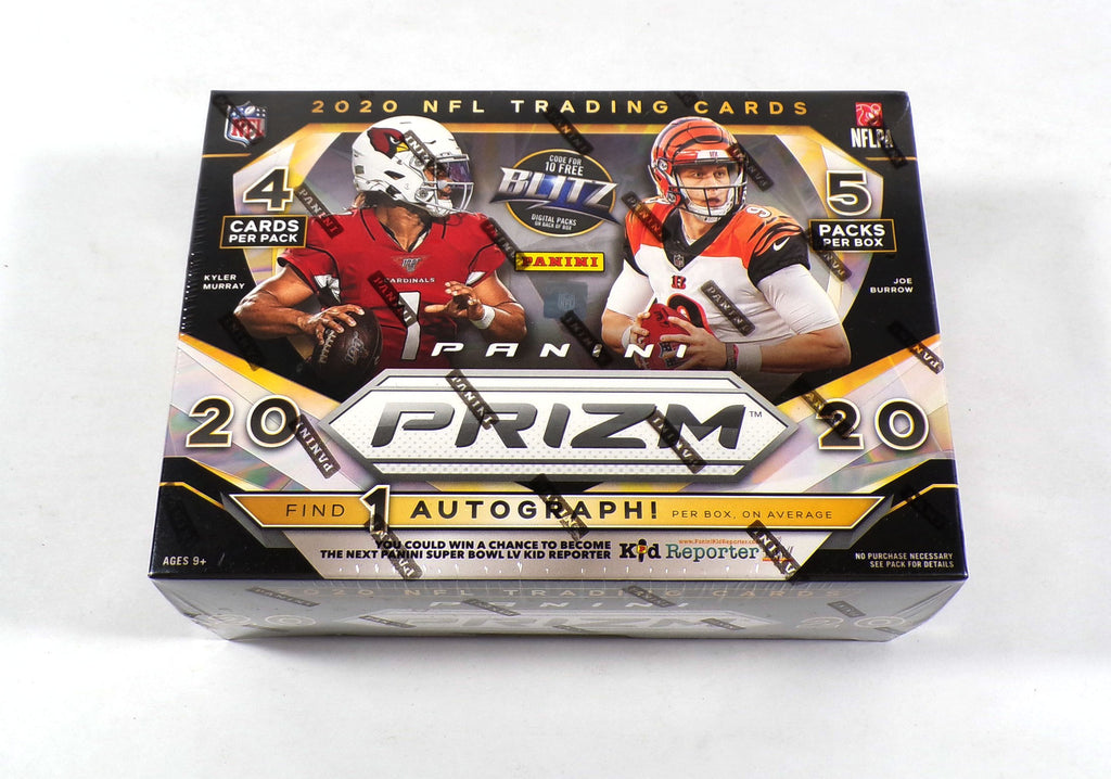 2020 Panini Prizm Football Mega Box Sealed (5 Packs) Pink Prizm