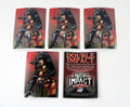 Lot of (5) 1996 Comic Images Double Impact Chromium Promo Card Unnumbered Nm/Mt
