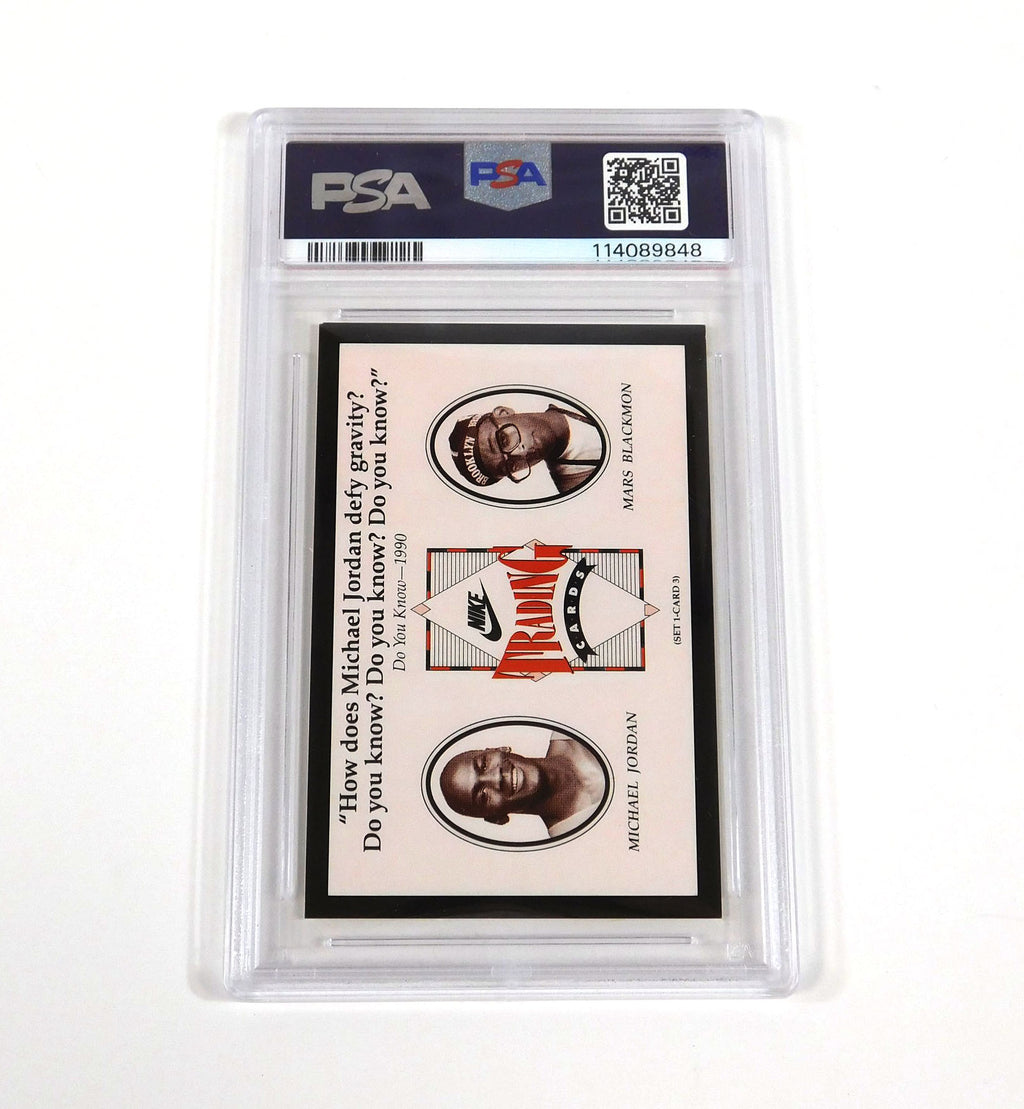 1991 Nike Michael Jordan/ Spike Lee #3 Do You Know 1990 PSA 8.5 Pic2