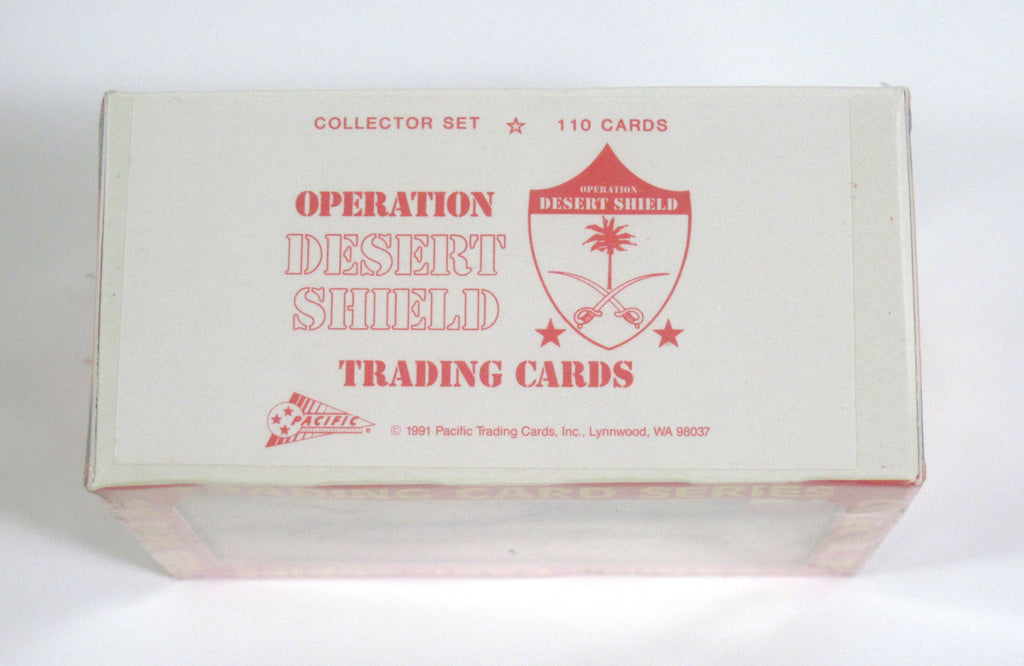 1991 Pacific Operation Desert Shield Factory Sealed Trading Card Set (110) Pic2