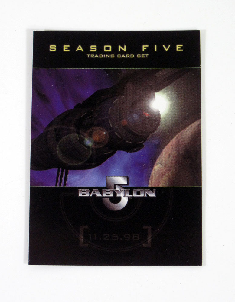 Lot of (50) 1998 Skybox Babylon 5 Season 5 Promo Card The Saga Continues Nm/Mt Pic2