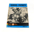 1967 Boston Patriots at Oakland Raiders AFL Football Program 9-17-67