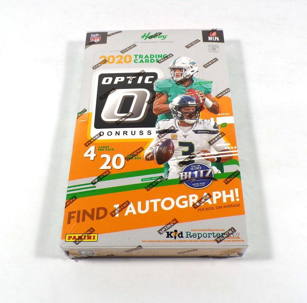 2020 Panini Donruss Optic Football Hobby Box Sealed (20 Packs)