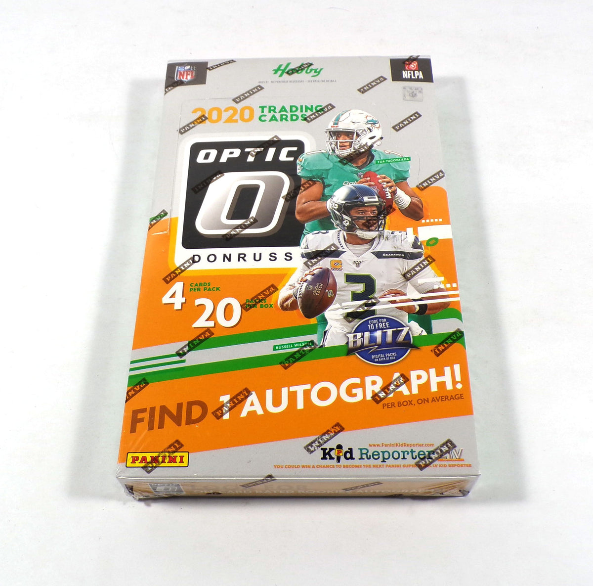 2020 Panini Donruss Optic Football Hobby Box Sealed (20 Packs)