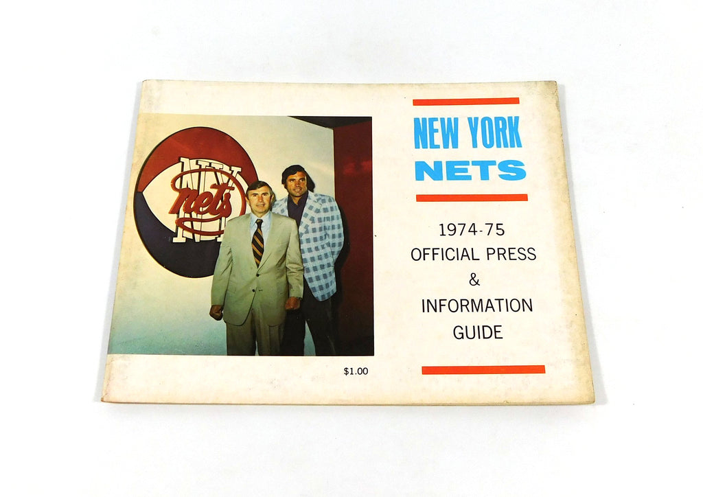 1974-75 New York Nets ABA Basketball Press Guide
