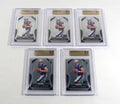 Lot of (5) 2019 Panini Prizm Jarrett Stidham Rookies #308 Patriots All BGS 9.5