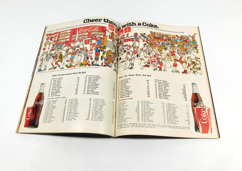 1979 NFC Championship Game Football Program Los Angeles vs Tampa Bay 1-6-80 Pic2