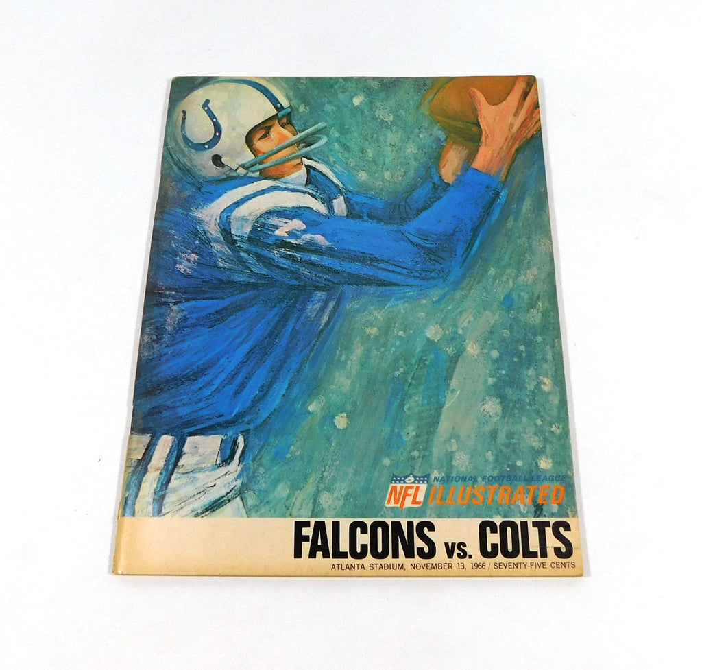 1966 Baltimore Colts at Atlanta Falcons NFL Football Program 11-13-66