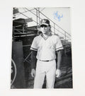 Jeff Clifford Signed 5 x 8 B & W Photo 2015 Minor League Brawl A's Auto
