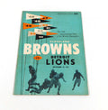 1955 Detroit Lions at Cleveland Browns NFL Football Program 9-10-55