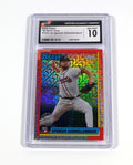 2025 Topps 90 Silver Pack Spencer Schwellenbach #T90C60 Rookie Braves CGC 10