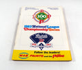 Lot of (5) NLCS 1983 Los Angeles Dodgers at Philadelphia Phillies Game Programs