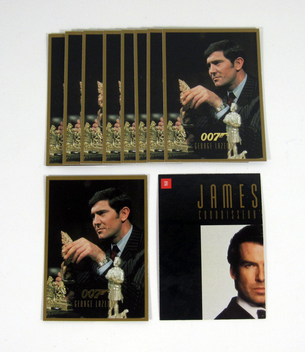Lot of (10) 1996 Inkworks James Bond Connoisseur's Coll Vol 2 Promo Card (SD1)