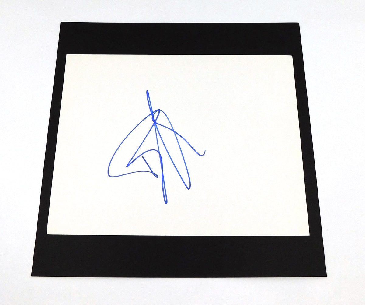 Boris Kodjoe Signed 8.5 x 11 Cardstock Sheet Auto Actor DA046763