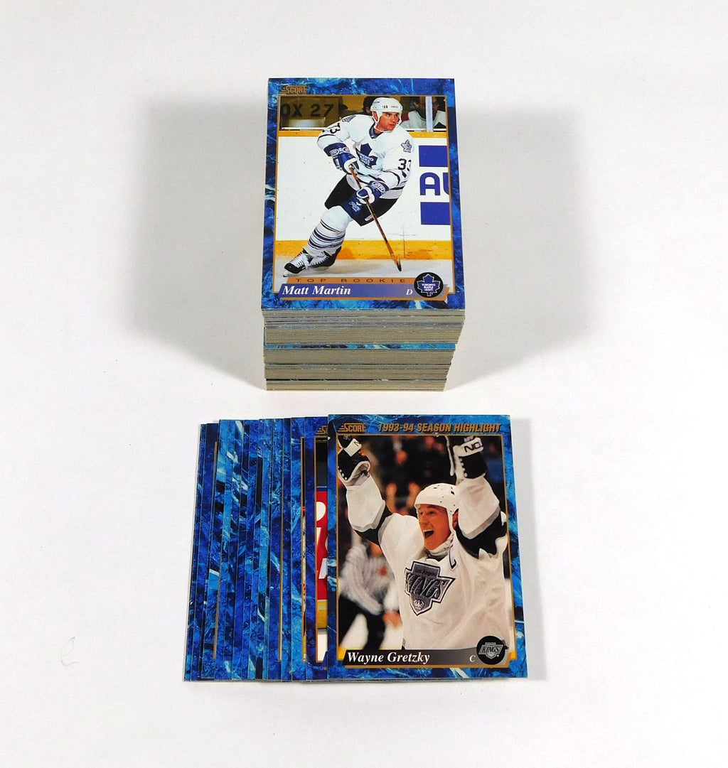 1993-94 Score Hockey High Series Set (497-662) Nm-Mt