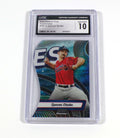2024 Topps Stadium Club Chrome Spencer Strider #TRI12 Triumvirates Braves CGC 10