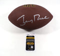 Jerry Rice Signed Full Size Wilson Football 49ers JSA Auto