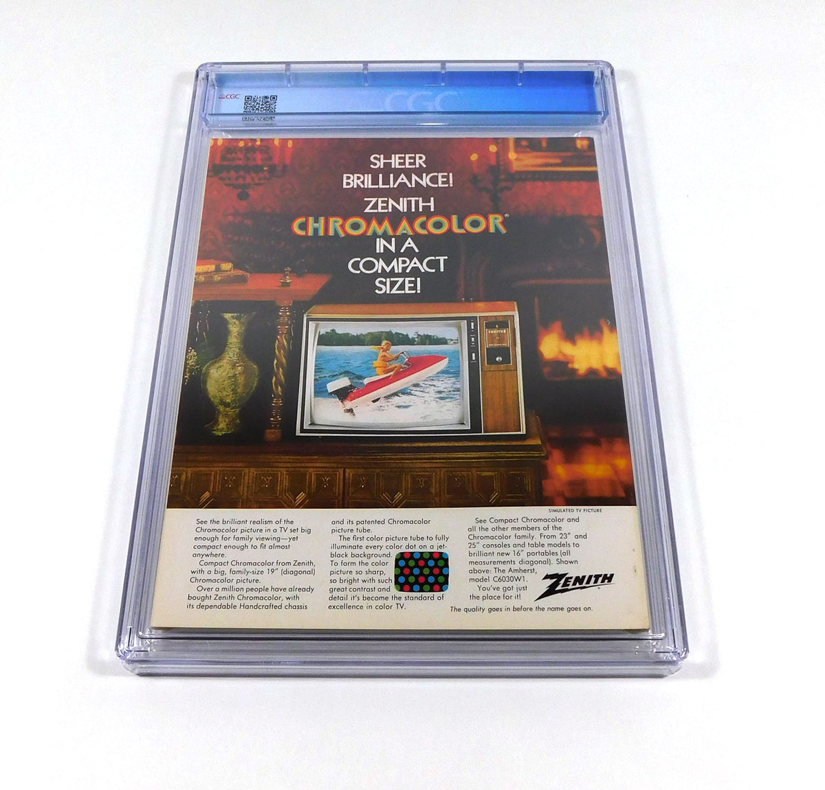 1972 Super Bowl VI 6 Football Program Dolphins vs Cowboys 1-16-72 CGC 9 Pic2