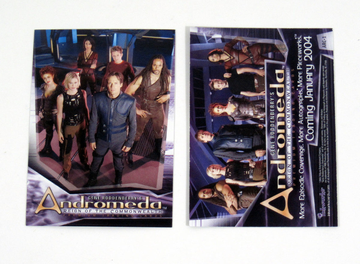 2004 Inkworks Andromeda Reign of the Commonwealth Promo Card (ARC-1) Nm/Mt