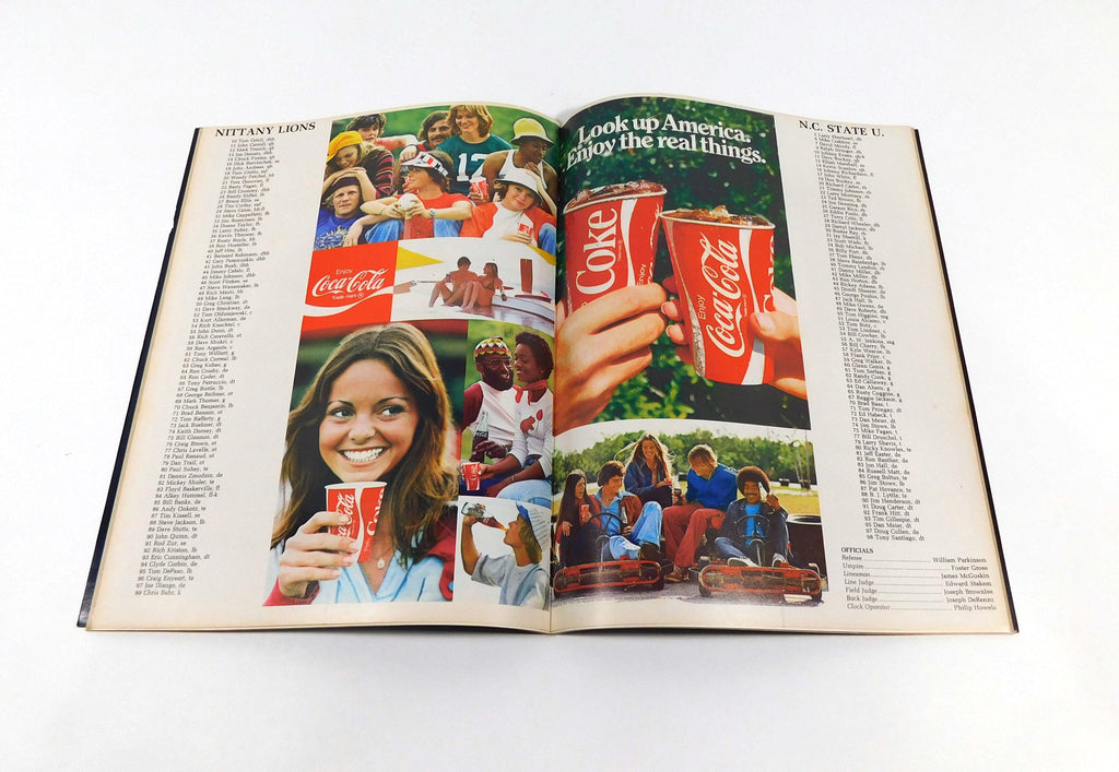 1975 North Carolina State at Penn State College Football Program 11-8-75 Pic2